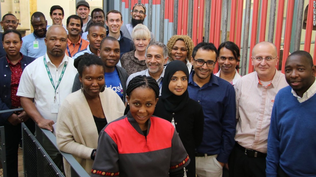 Greater access to technology means &quot;we are looking at solving problems in Africa in a way we never thought possible before,&quot; Siwo says. &quot;We are not only looking at how technology will enable us now but we are starting to think about how technology will work in the future.&quot; &lt;br /&gt;Pictured: the team of researchers in Johannesburg, South Africa.