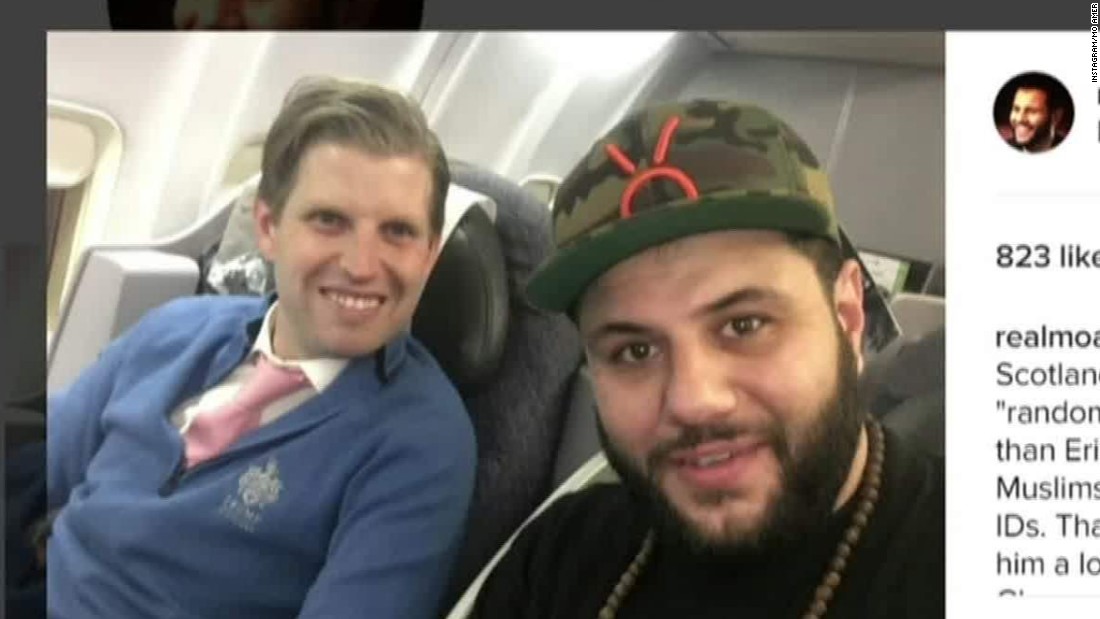 Comedian Sits Next To Eric Trump On Flight Cnn Video 
