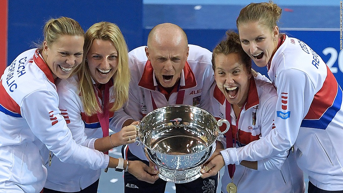 The Czech Republic won the &lt;a href=&quot;https://www.facebook.com/cnnopencourt/&quot; target=&quot;_blank&quot;&gt;Fed Cup title for the fifth time &lt;/a&gt;in the last six seasons when it also rallied from 2-1 down to beat France in the final. The Czechs became the most successful team in the competition since the US won seven titles in a row from 1976-82.  