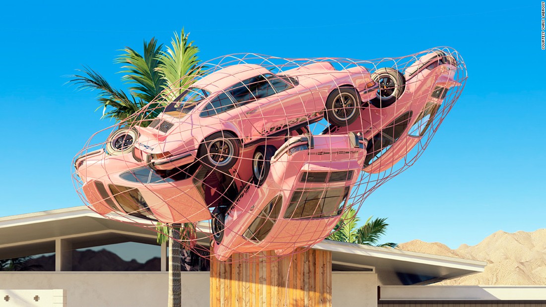 Chris Labrooy's surreal scenes of autos gone rogue - CNN Style