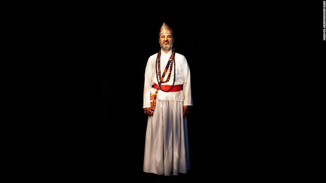 Bhola Nath Banstola, a shaman from Nepal.