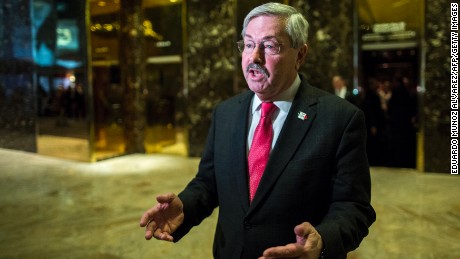 US Ambassador to China Terry Branstad resigns after Trump campaign question