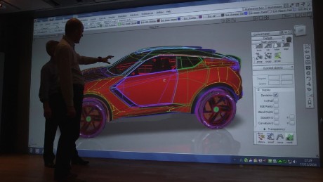 Behind-the-scenes look at car designs