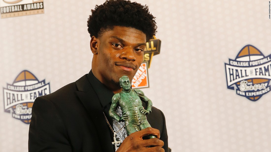 Lamar Jackson Of Louisville Wins Heisman Trophy Cnn