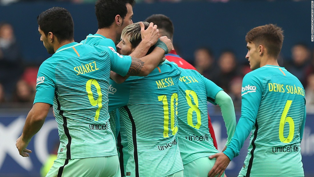 La Liga: Lionel Messi scores two as Barcelona gets back to winning