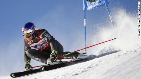 France&#39;s Alexis Pinturault wins the men&#39;s giant slalom in Val d&#39;Isere.