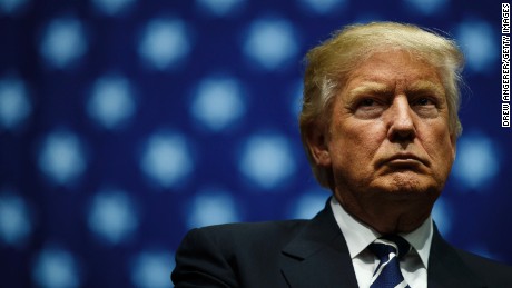 GRAND RAPIDS, MI - DECEMBER 9: President-elect Donald Trump looks on during a rally at the DeltaPlex Arena, December 9, 2016 in Grand Rapids, Michigan. President-elect Donald Trump is continuing his victory tour across the country. (Photo by Drew Angerer/Getty Images)