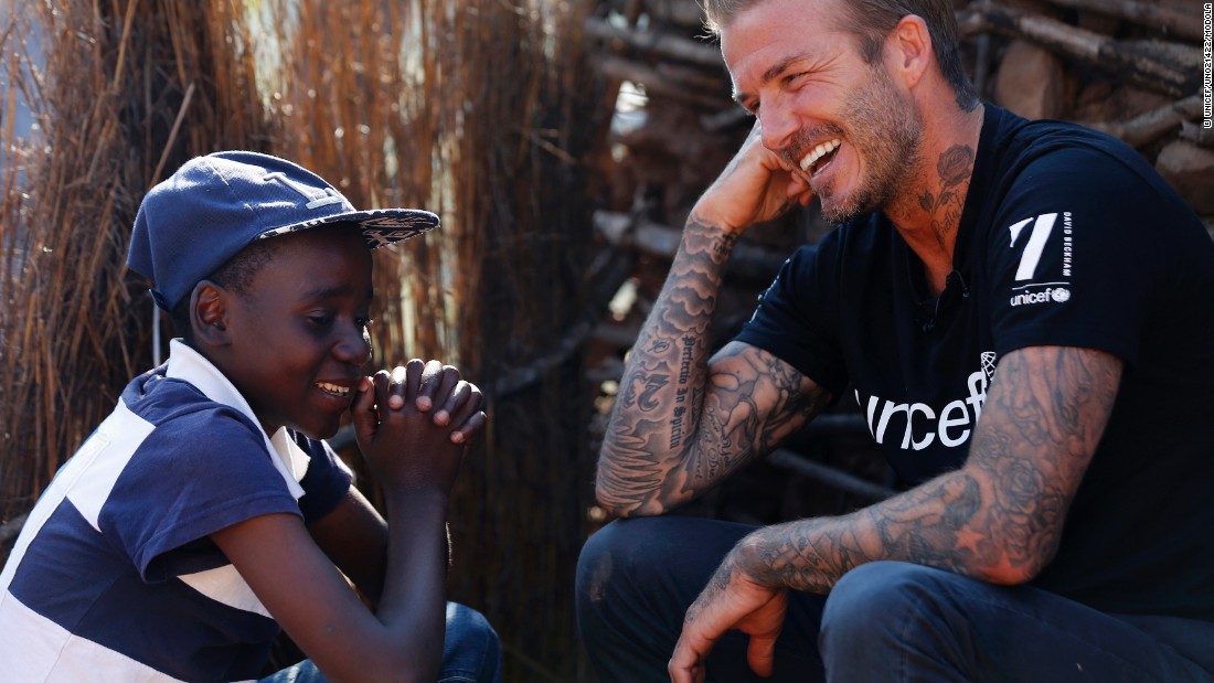 David Beckham Stand Up For Children Everywhere Cnn