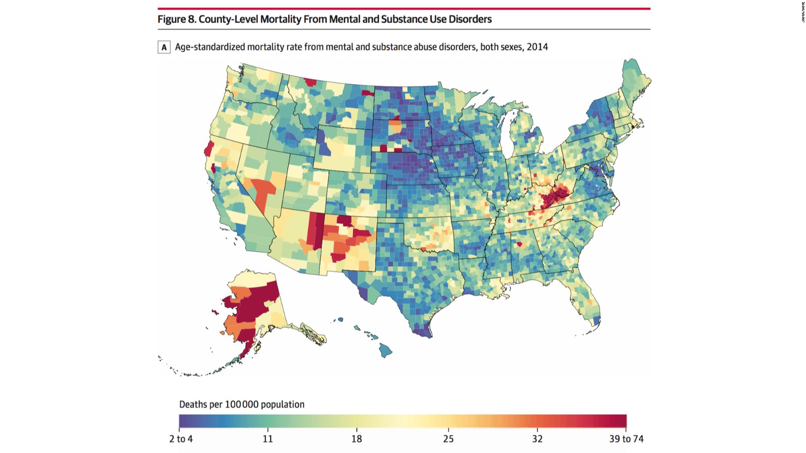 Heart disease deaths plummet, overdose deaths rise, CDC says - CNN