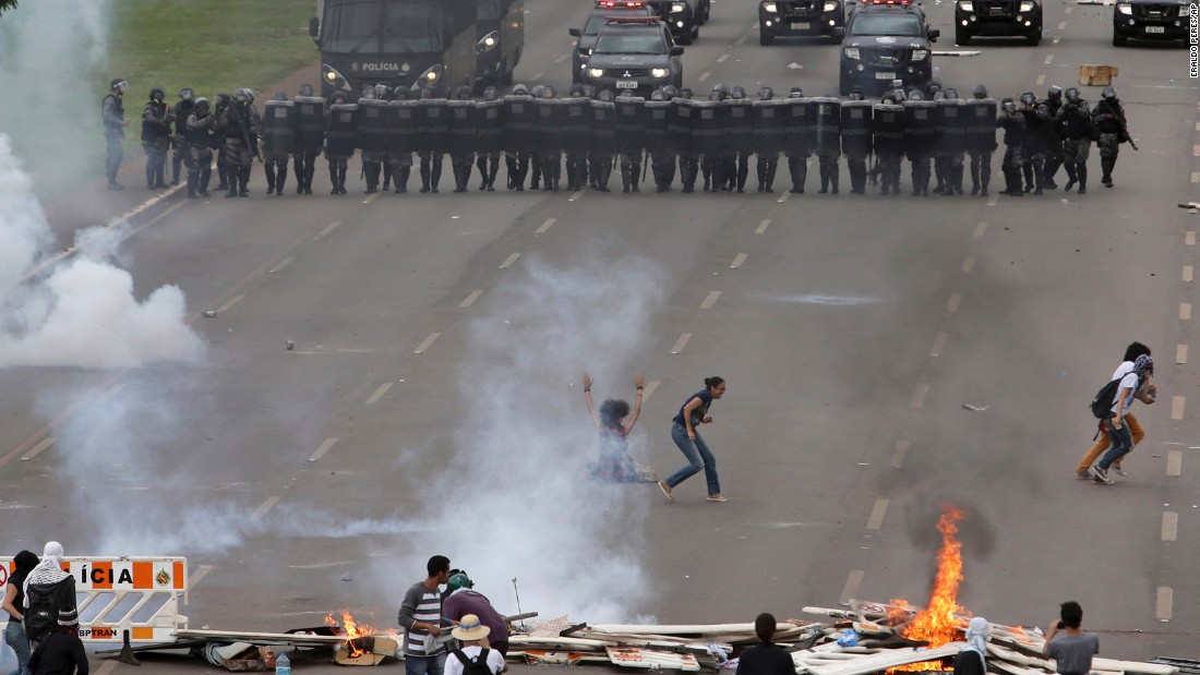 Protests Erupt In Brazil Over Controversial 20-year Austerity Plan - CNN