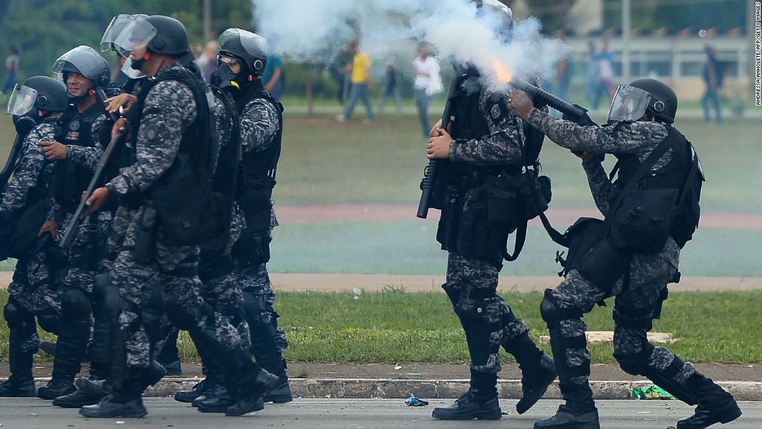 Protests erupt in Brazil over controversial 20year austerity plan CNN