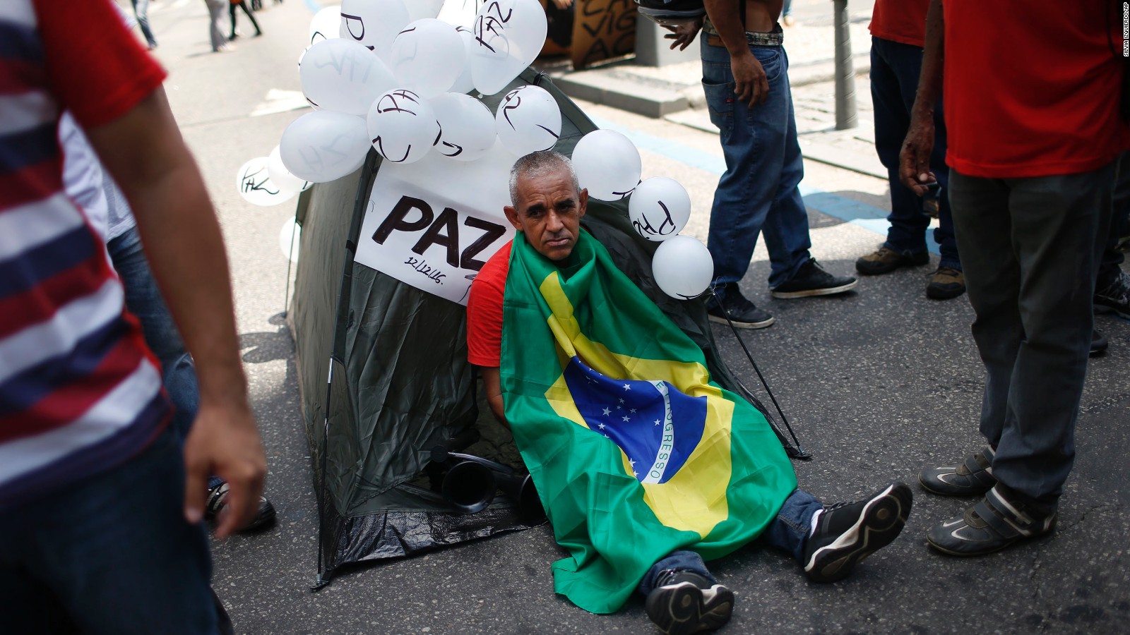 Protests erupt in Brazil over controversial 20year austerity plan CNN