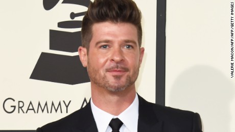 Robin Thicke&#39;s latest album is &quot;On Earth, and in Heaven.&quot; 