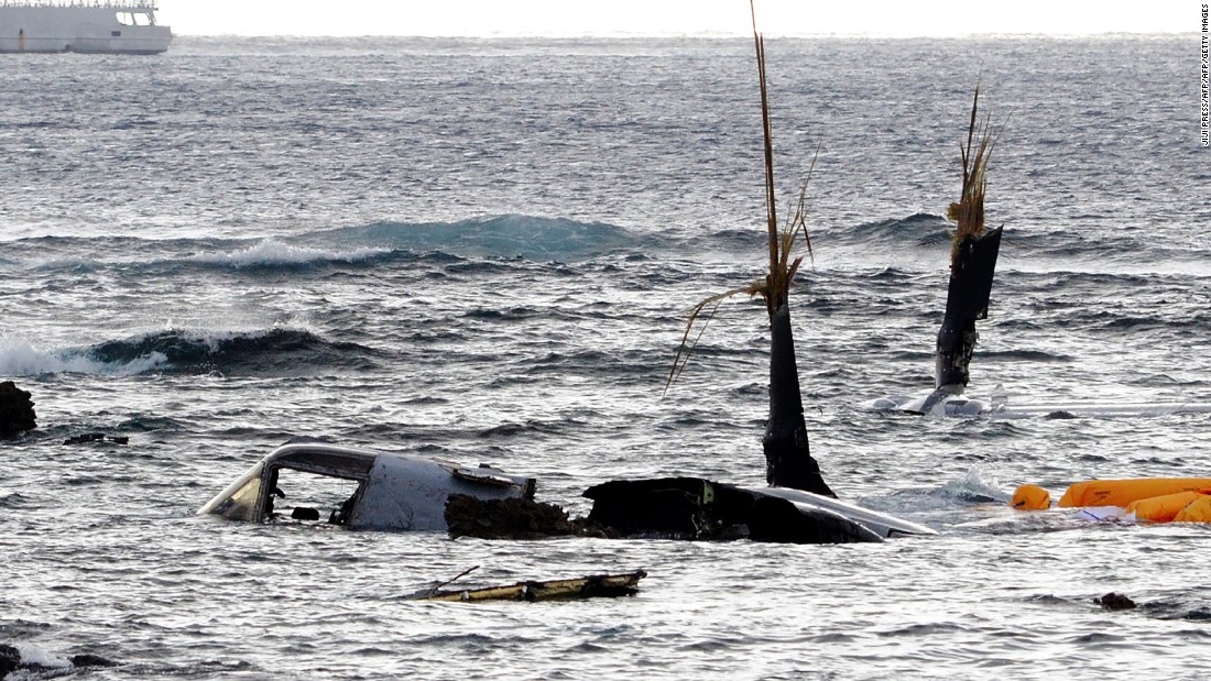 US Osprey crashes into ocean off Okinawa CNN Video