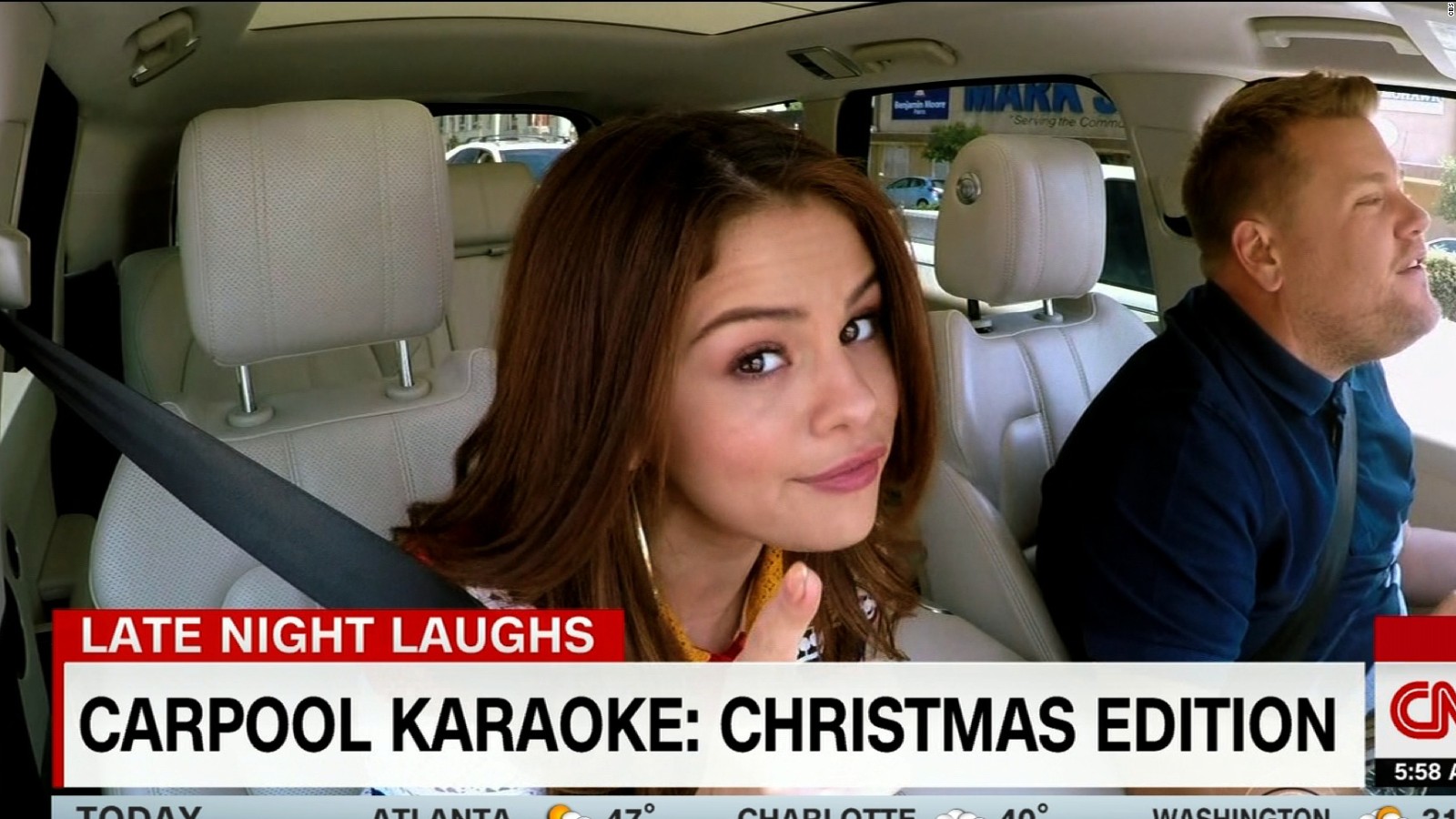 Starstudded Christmas 'Carpool Karaoke' CNN Video