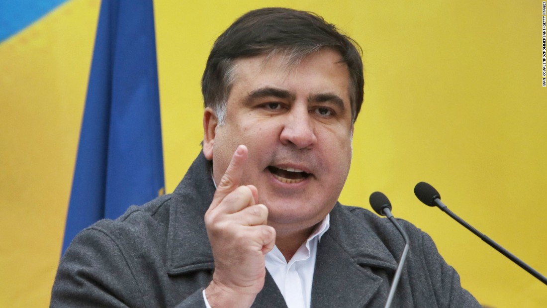 Mikheil Saakashvili says Trump must get tough on America-hating Putin - CNN