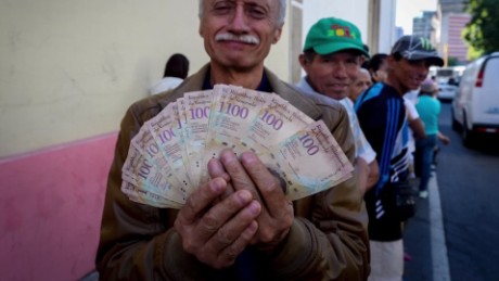 Venezuela cash crisis Romo pkg_00004122