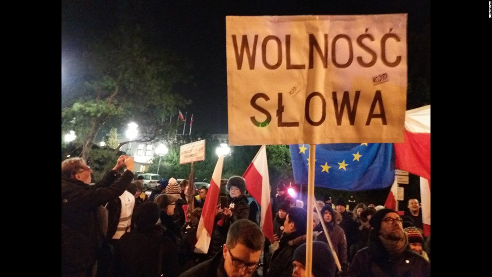 Protests in Poland amid a worsening political crisis CNN