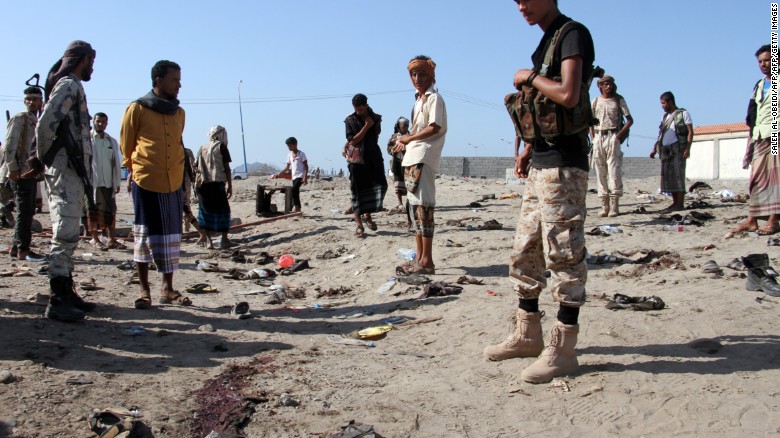 Suicide Bomber Kills More Than 50 In Yemen Isis Claims Responsibility