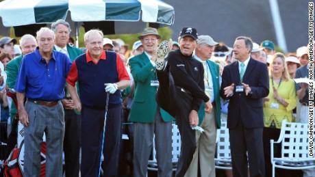 Arnold Palmer (left), Jack Nicklaus (center) and Gary Player were known as golf&#39;s &quot;Big Three.&quot;