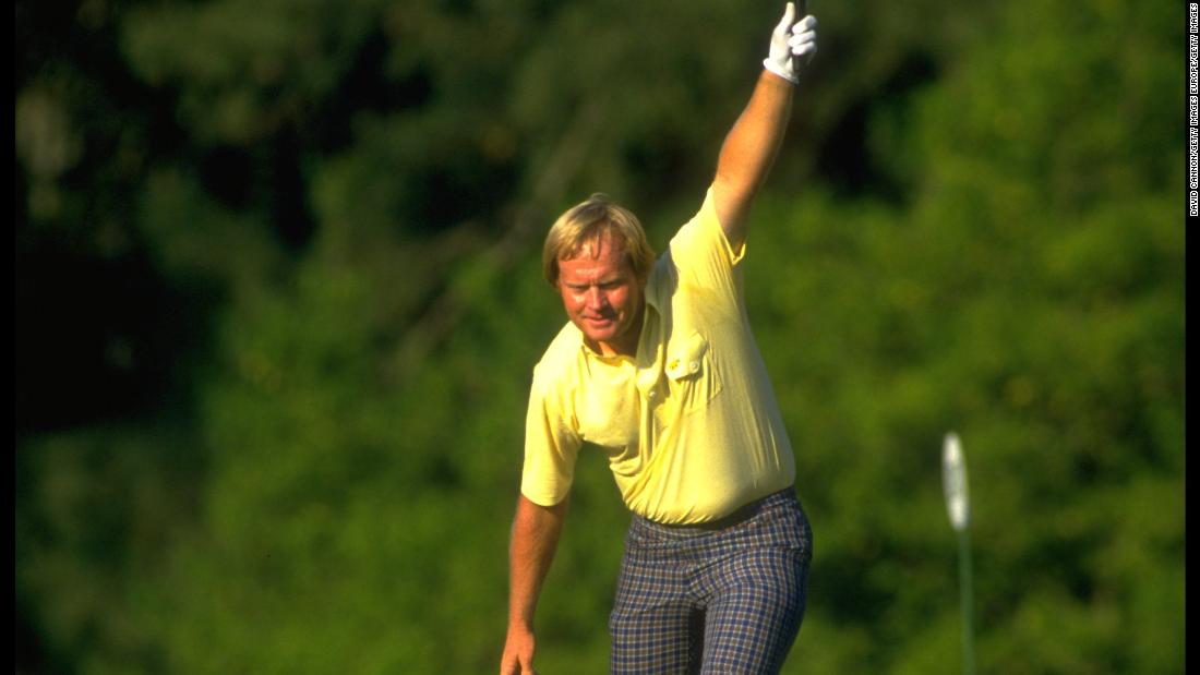 Nicklaus bagged two more majors at the age of 40, but by 1986, aged 46, he hadn&#39;t won one for six years. A newspaper article ahead of the Masters said he was &quot;done, washed up, through.&quot; Trailing leader Greg Norman by four going into the final day, Nicklaus summoned some old magic. A famous birdie putt on the 17th gave him the lead for the first time.