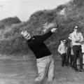 Jack Nicklaus early black and white playing