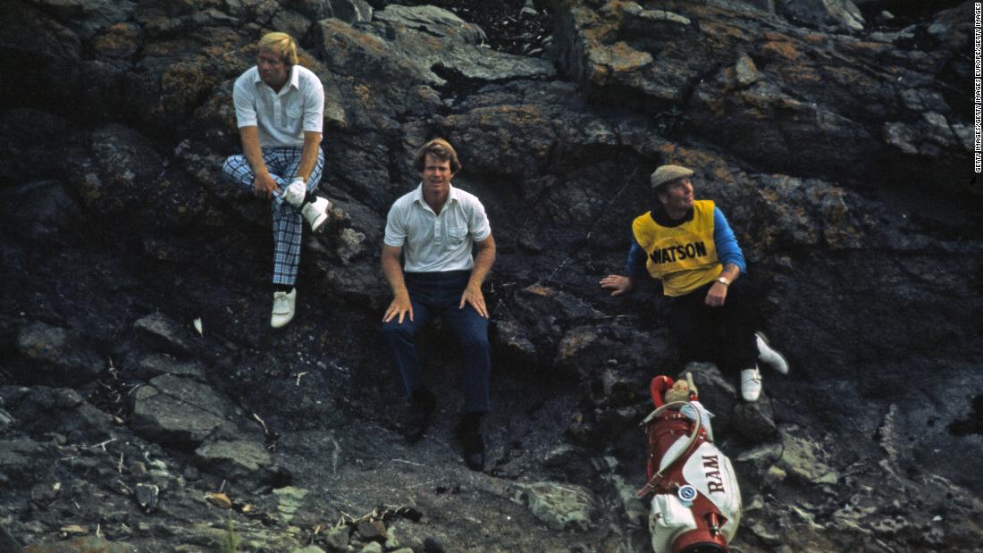 By  the summer of 1977 Nicklaus was on 14 majors but hadn&#39;t won one for two years. At the British Open at Turnberry he and reigning Masters champion Tom Watson were forced to take shelter from a storm on the third day before both shooting 65s to rocket clear of the field.