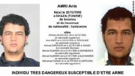 A reward of more $100,000 had been offered for information on Anis Amri&#39;s whereabouts.