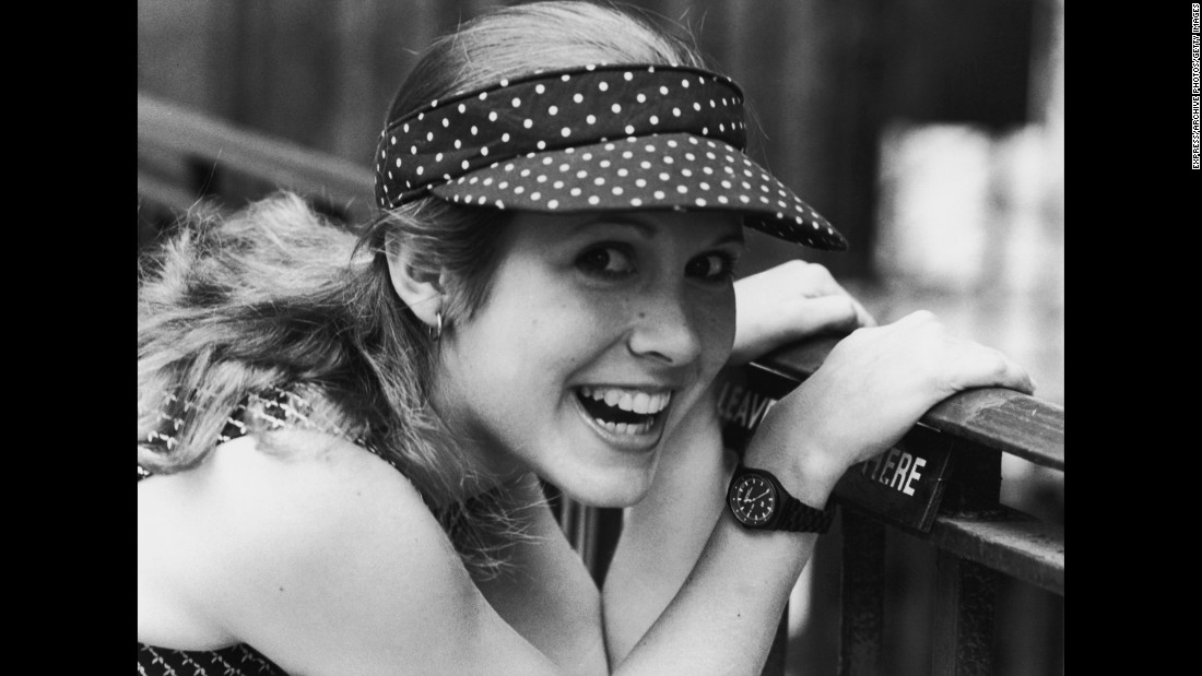 Fisher smiles for a photograph in 1980. Fisher is a &lt;a href=&quot;http://www.cnn.com/2007/SHOWBIZ/Movies/03/07/carrie.fisher/index.html&quot; target=&quot;_blank&quot;&gt;well-respected script doctor&lt;/a&gt; of such movies as &quot;The Wedding Singer&quot; and &quot;Sister Act.&quot;
