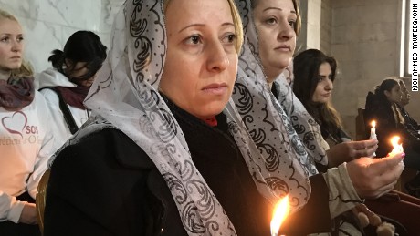 Residents of Bartella were full of emotions as they celebrated Christmas mass in their hometown church for the first time since it fell under ISIS control more than two years ago.