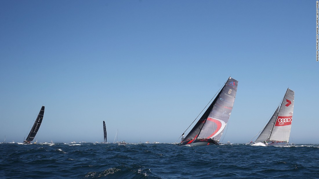 Perpetual Loyal led the 88-strong field into open seas on December 26 as it sought to break the race record of one day, 18 hours, three minutes and 12 seconds. 