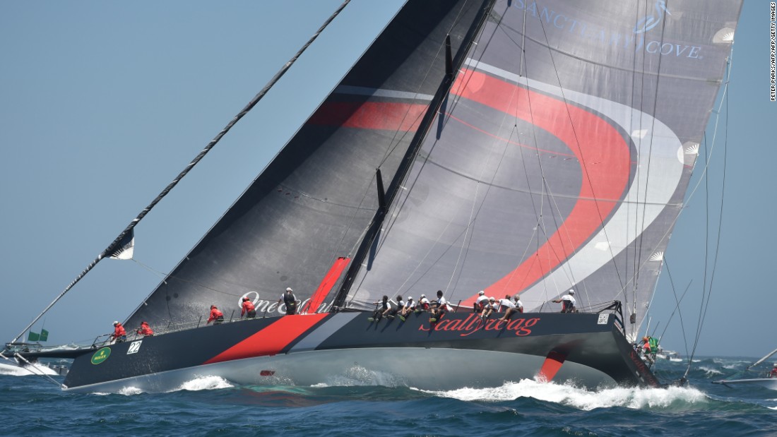 Hong Kong entry Scallywag -- a revamped version of the boat with which Bell won the 2011 race as Investec Loyal -- was one of four 100-foot supermaxi yachts in the race. It crossed the line third. 