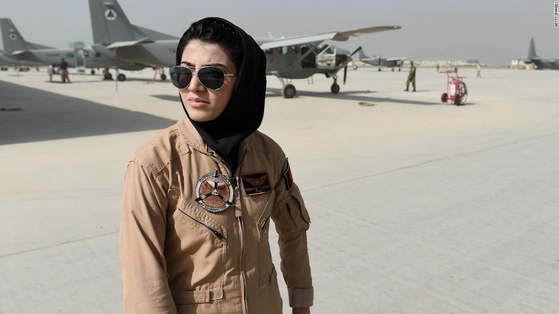 First Female Afghan Air Force Pilot Asks Us For Asylum Cnnpolitics