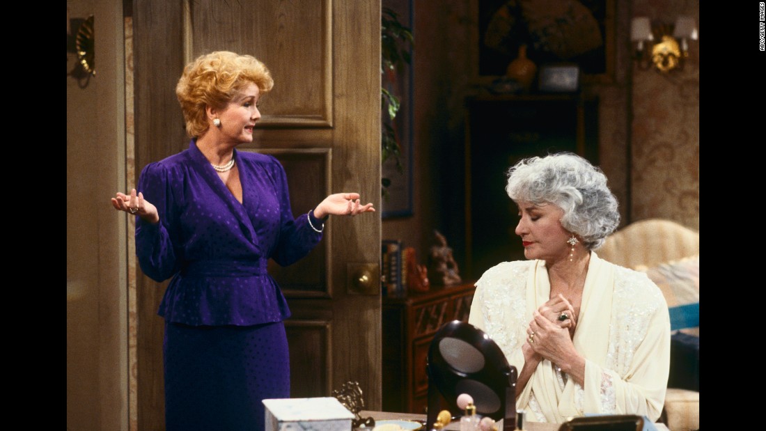 Reynolds appears with Bea Arthur in an episode of &quot;The Golden Girls&quot; in 1991. 