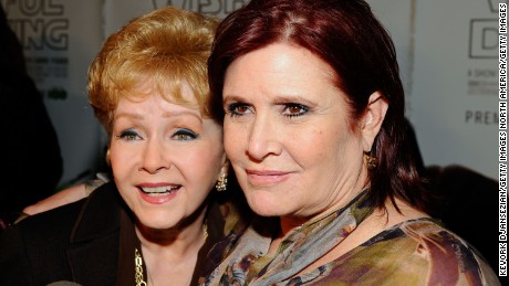 HOLLYWOOD, CA - DECEMBER 07:  Actresses Debbie Reynolds and Carrie Fisher arrive at the premiere of the HBO documentary &quot;Wishful Drinking&quot; at Linwood Dunn Theater at the Pickford Center for Motion Study on December 7, 2010 in Hollywood, California.  (Photo by Kevork Djansezian/Getty Images)