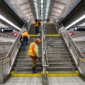 2nd ave subway tunnel boring machine workers