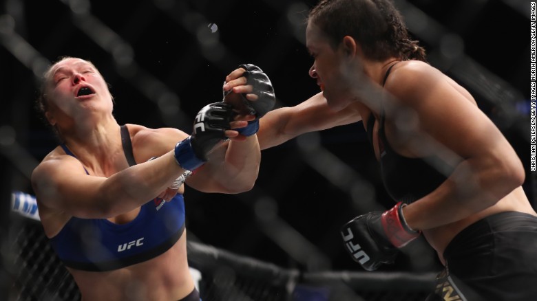Ronda Rousey knocked out in 48-second fight