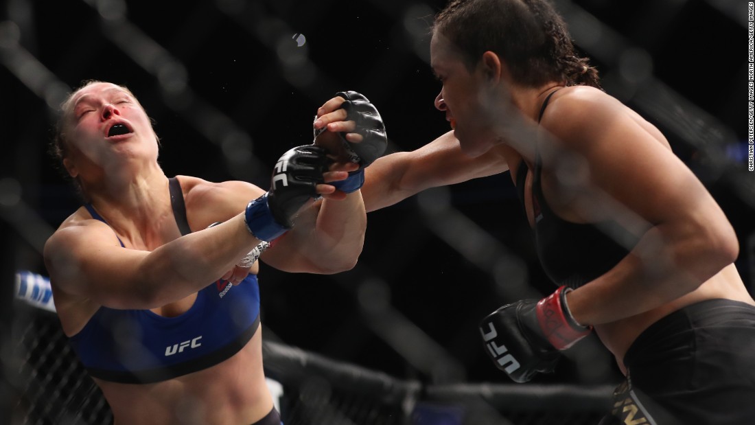 Ronda Rousey Knocked Out In 48 Second Fight Ronda Rousey