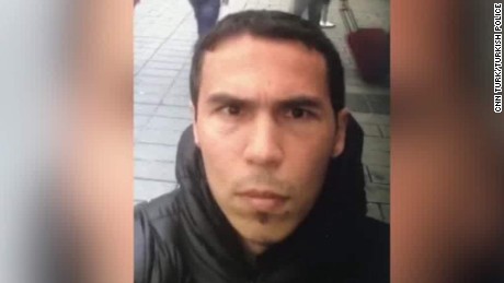 Police released this image from a selfie video shot by the terror attack suspect.