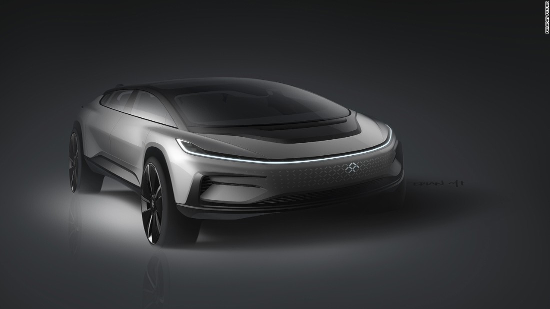 Faraday Future Unveils 'new Species' Of Electric Car