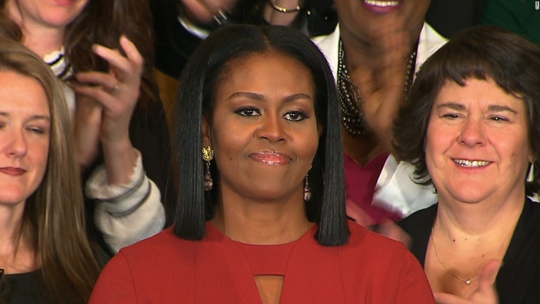 Watch Michelle Obamas Entire Final Speech Cnn Video 1092