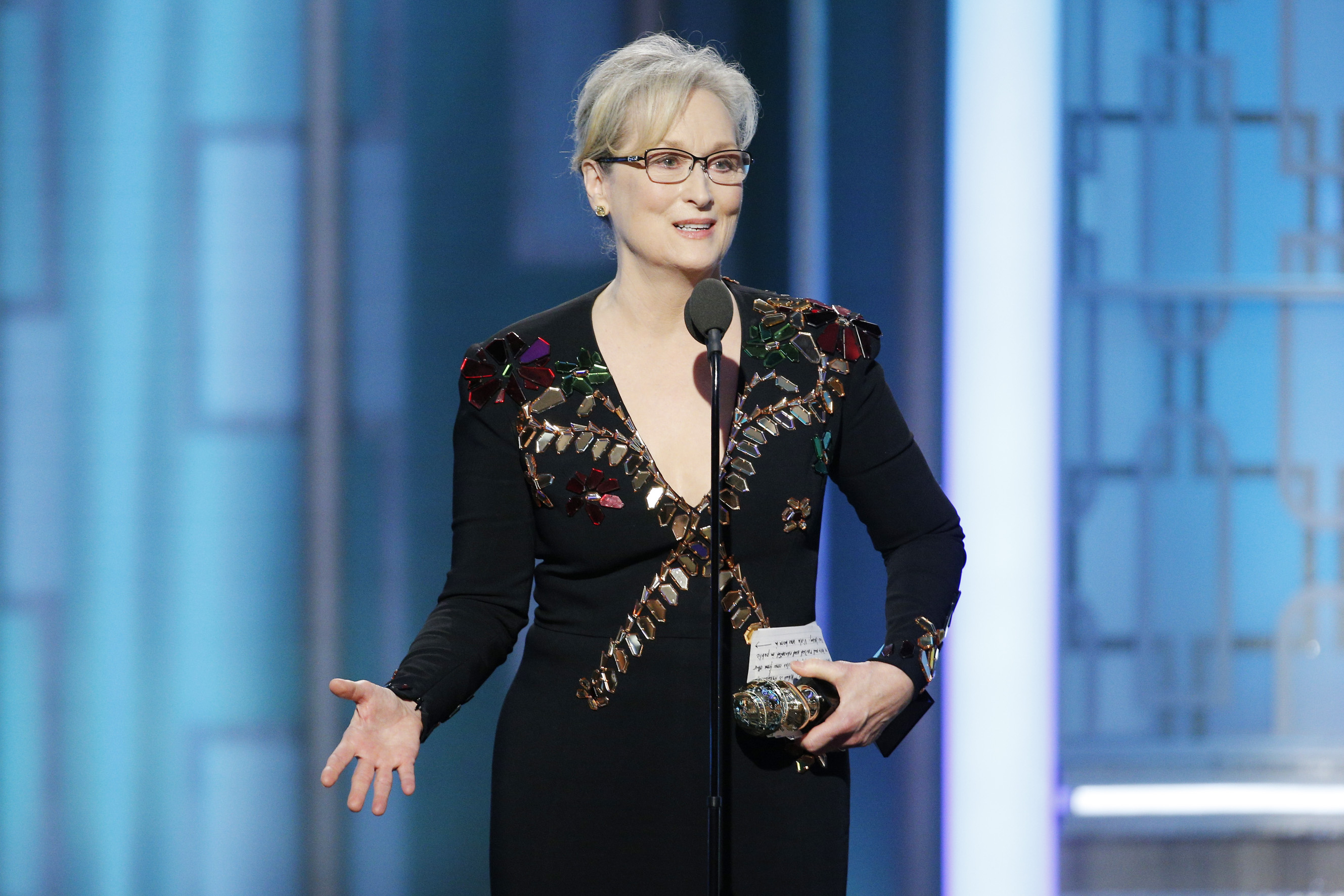 How Meryl Streep S Golden Globes Speech Set Awards Trump Template Cnn
