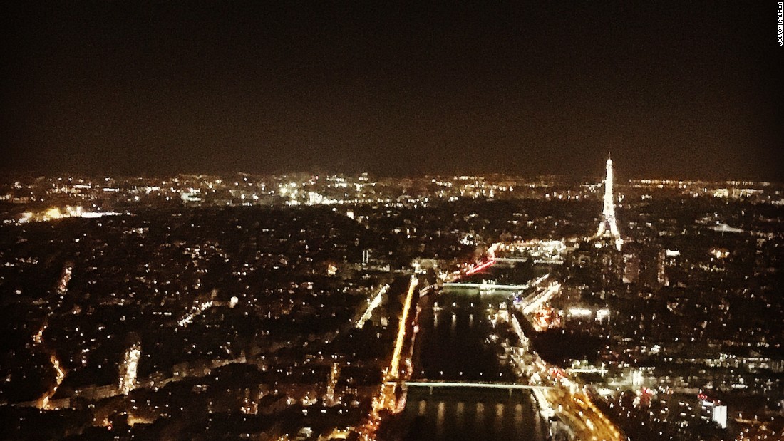 The British driver&#39;s picture holds special memories. Palmer writes: &quot;Stunning night view of Paris, the night before being presented as a Renault Sport Formula One Team driver for the first time.&quot; 