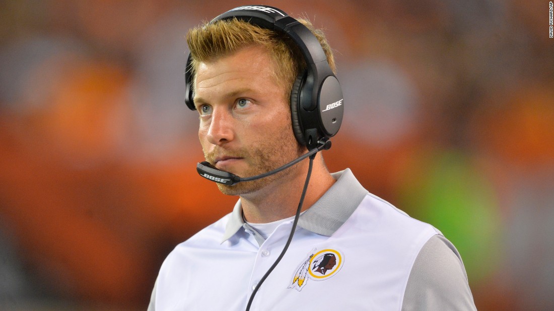 Sean McVay The youngest head coach in NFL history CNN