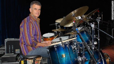 Drummer David Garibaldi in 2012.