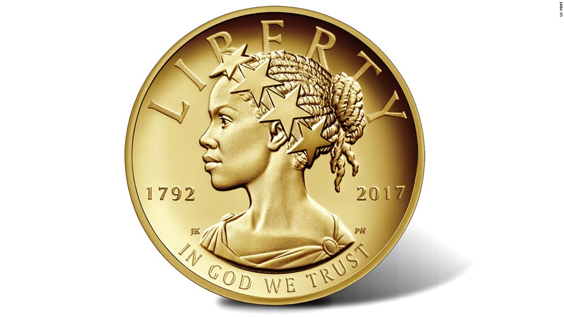 For the first time ever, a black Lady Liberty on a coin - CNN