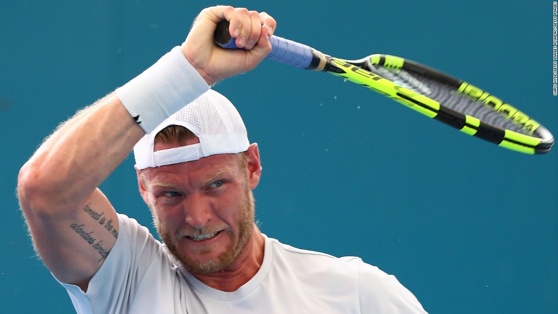 Men are subject to abuse, too. Big-serving Australian Sam Groth said last December that his family and girlfriend receive death threats after some matches.