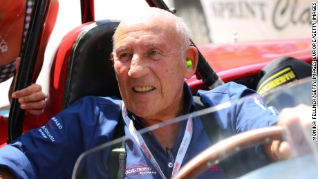 Stirling Moss competed in motoring festivals into his 80s.