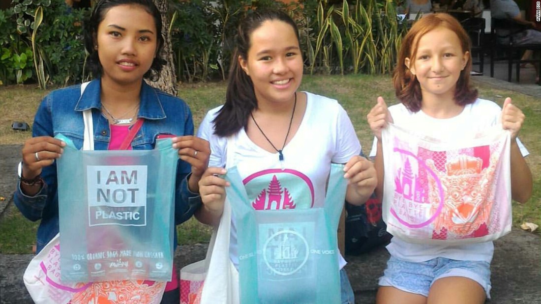 Avani Eco has allied with &quot;Bye Bye Plastic Bags&quot; campaigners Melati and Isabel Wijsen to lobby the Balinese government to control plastic pollution. &lt;br /&gt;&lt;br /&gt;As of 2018, conventional plastic bags will be banned on the island. 