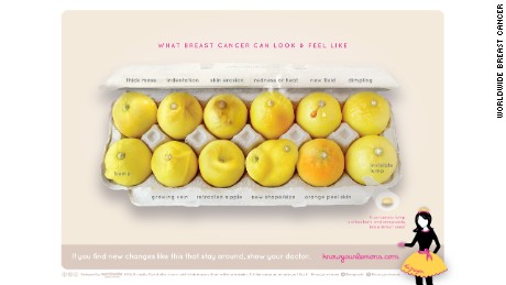 Carton of lemons offers simple lesson about breast cancer